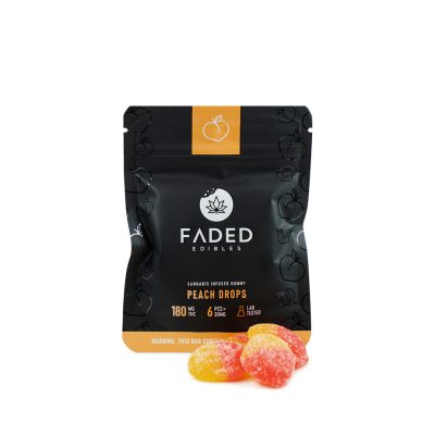 Buy Faded Cannabis Co. Peach Drops Online Green Society