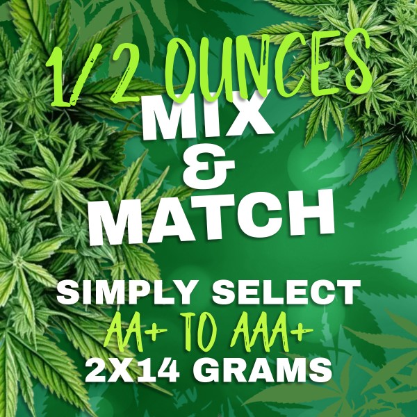 Buy Mix & Match 1/2 Ounces Online Green Society
