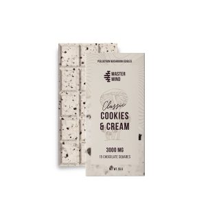 Buy MasterMind Cookies and Cream Funghi Bar Online Green Society