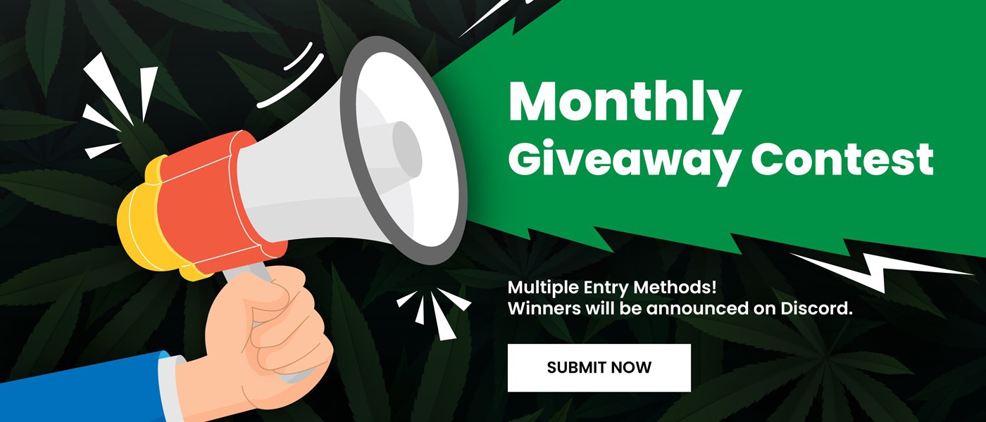 Monthly Giveaway Contest Banner Desktop