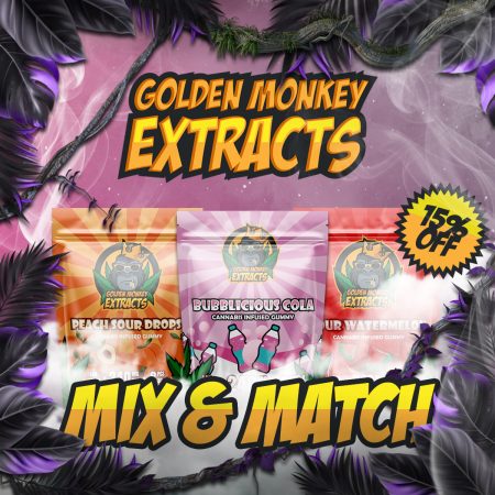 Buy Golden Monkey Extracts Edibles Bundle Online Green Society
