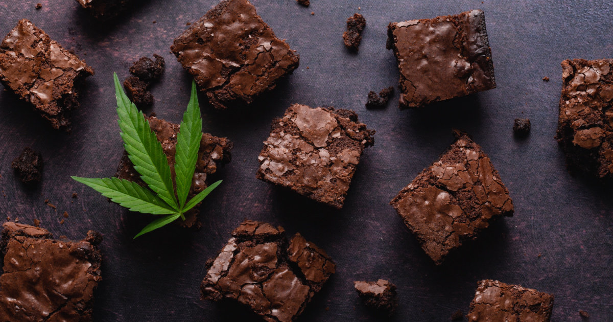 cannabis weed brownies