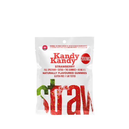 Buy Kandy Kandy Strawberry Sativa Gummies Online Green Society