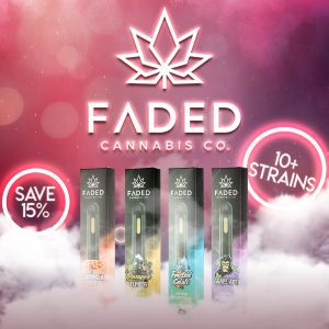 Buy Faded Cannabis Co. 2mL Live Resin Vape Pen Bundle Online Green Society