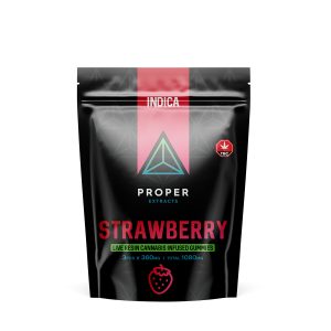 Buy Proper Extracts Indica Strawberry Gummies Online Green Society