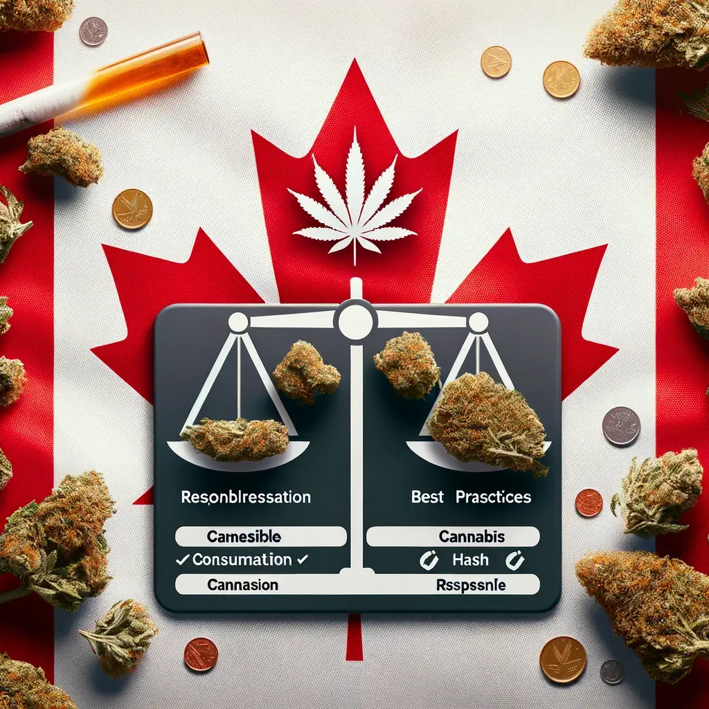 Dall·e 2024 03 04 10.53.14   A Cover Photo For A Blog Article On 'responsible Consumption Of Cannabis Hash  Safety Guidelines And Best Practices' Featuring A Balanced Image Of Can (1)