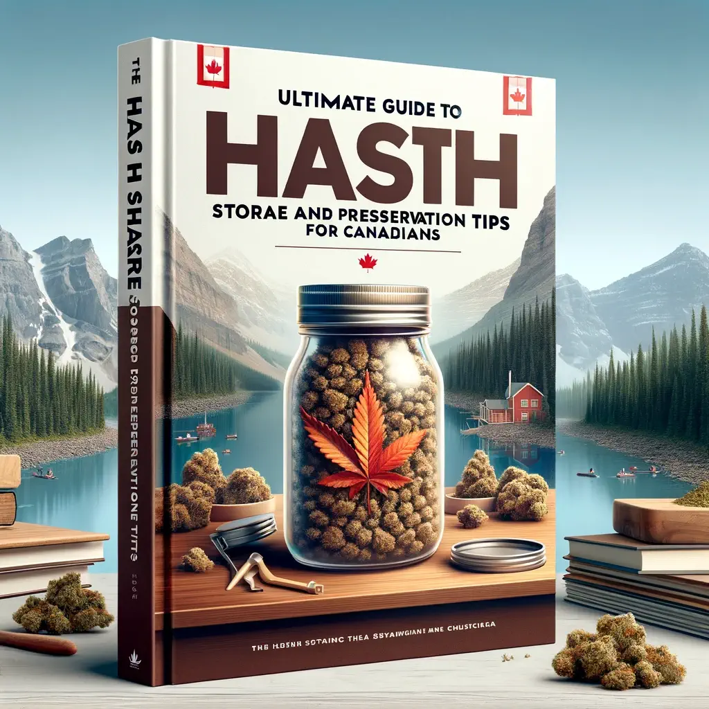 Dall·e 2024 03 25 11.32.58   Design A Book Cover For  Ultimate Guide To Hash Storage And Preservation Tips For Canadians . The Cover Should Feature A Visually Appealing, Informati (1)