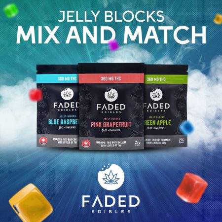 Buy Faded Cannabis Co. Jelly Blocks Bundle Online Green Society