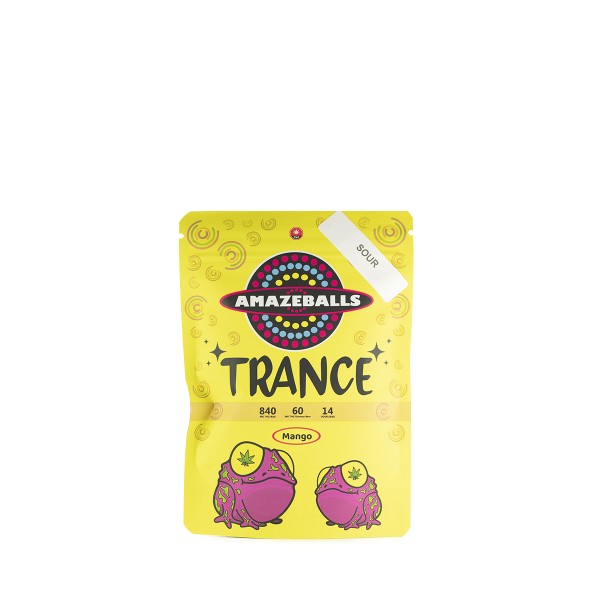 Amazeballs Sour Mango Trance Gummies