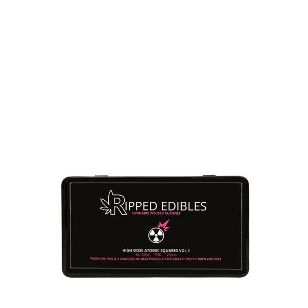 Buy Ripped Edibles Atomic Squares Vol. 1 Online Green Society