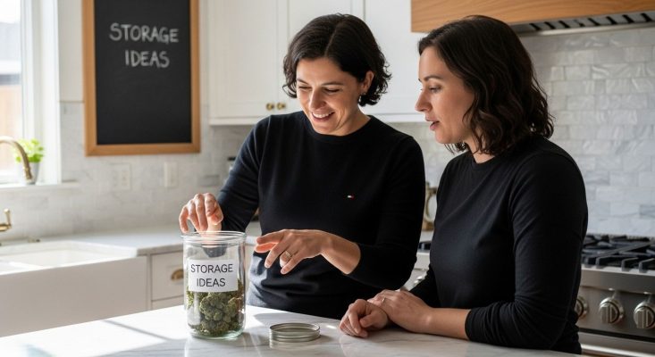 cannabis storage ideas