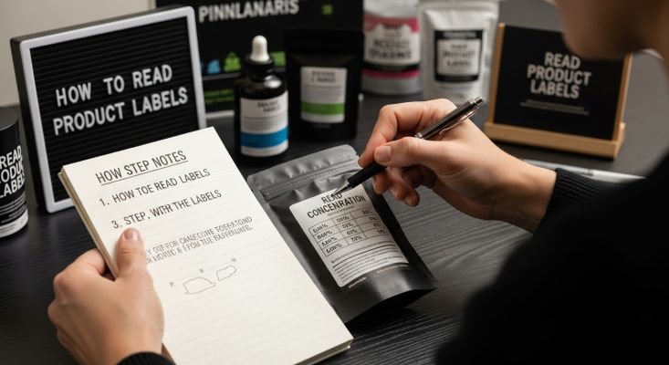 read cannabis product labels