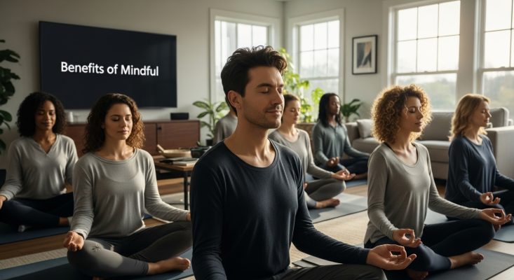 mindful meditation group benefits