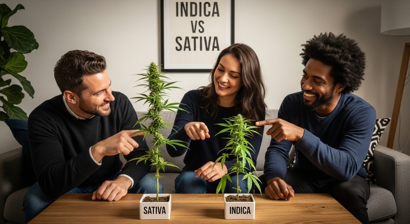 indica vs sativa people