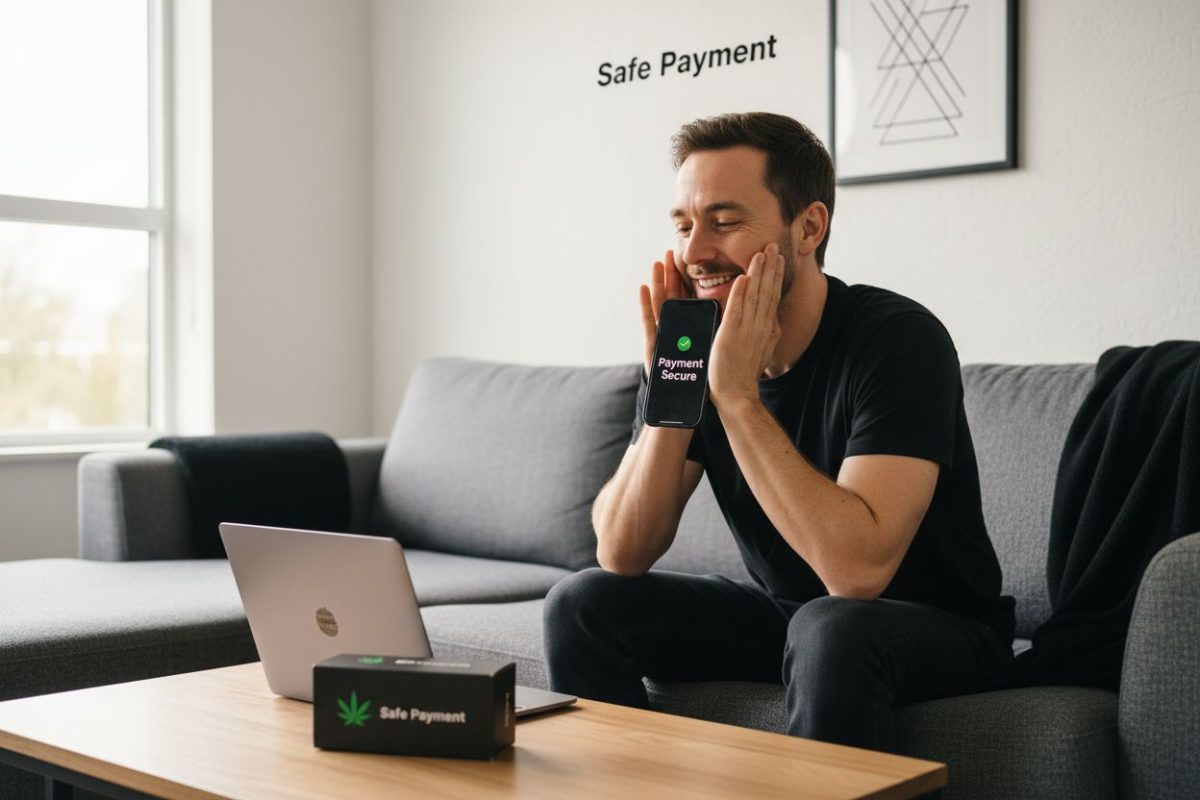 safe payment cannabis