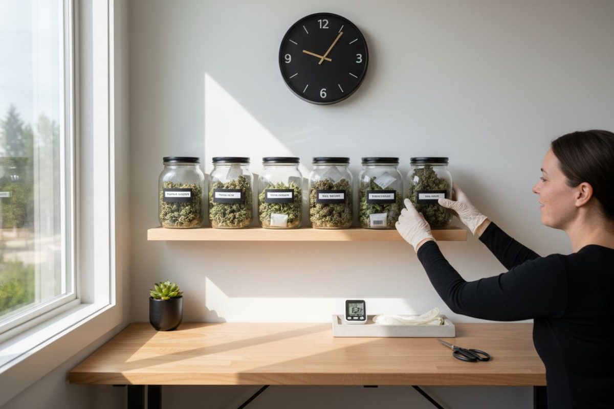professional cannabis storage