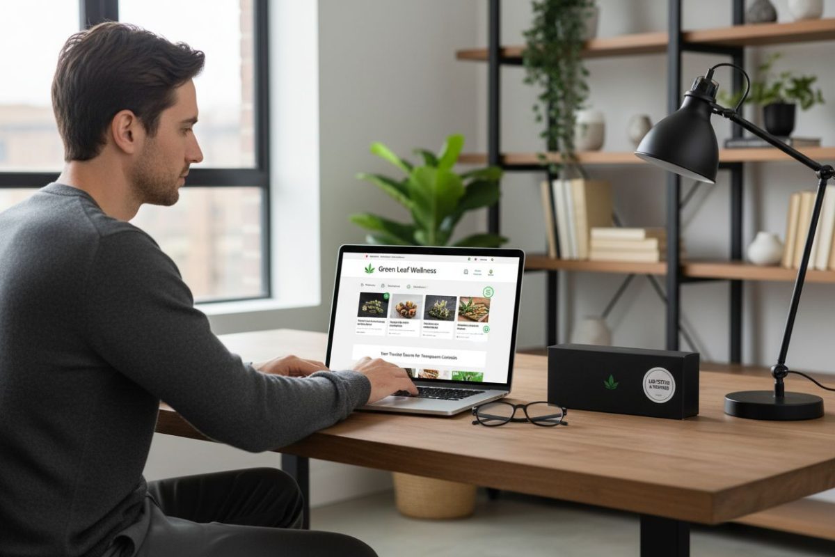 online cannabis shopping