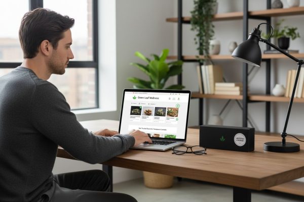 online cannabis shopping