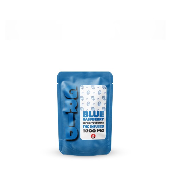 Buy GRID Blue Raspberry Gummies Online Green Society