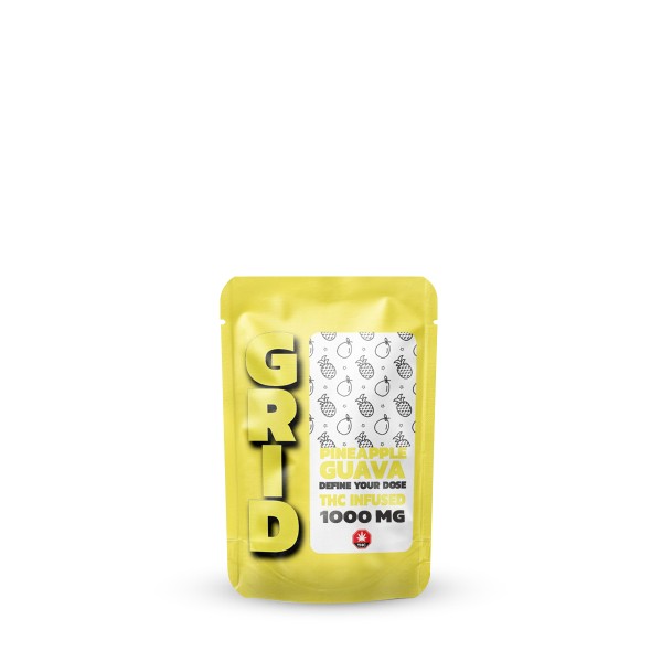 Buy GRID Pineapple Guava Gummies Online Green Society