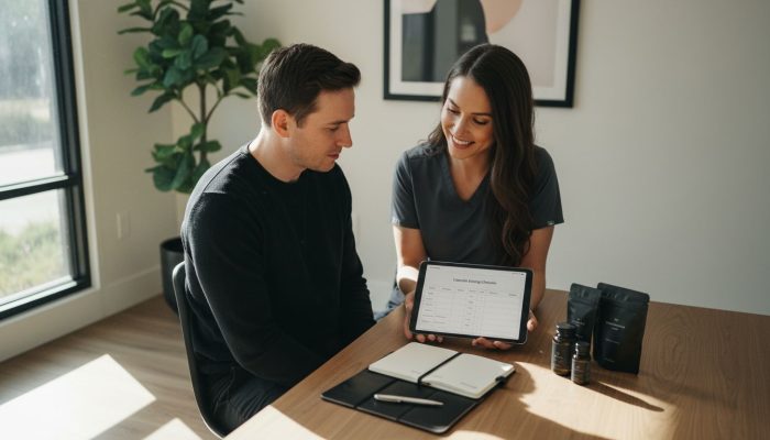 professional cannabis dosing consultation