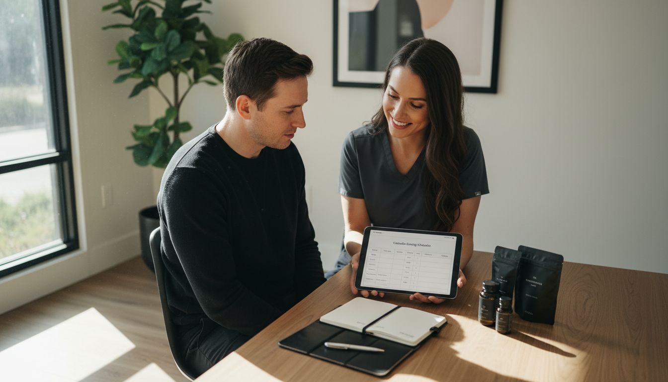 professional cannabis dosing consultation