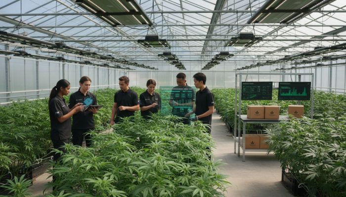 AI cannabis cultivation