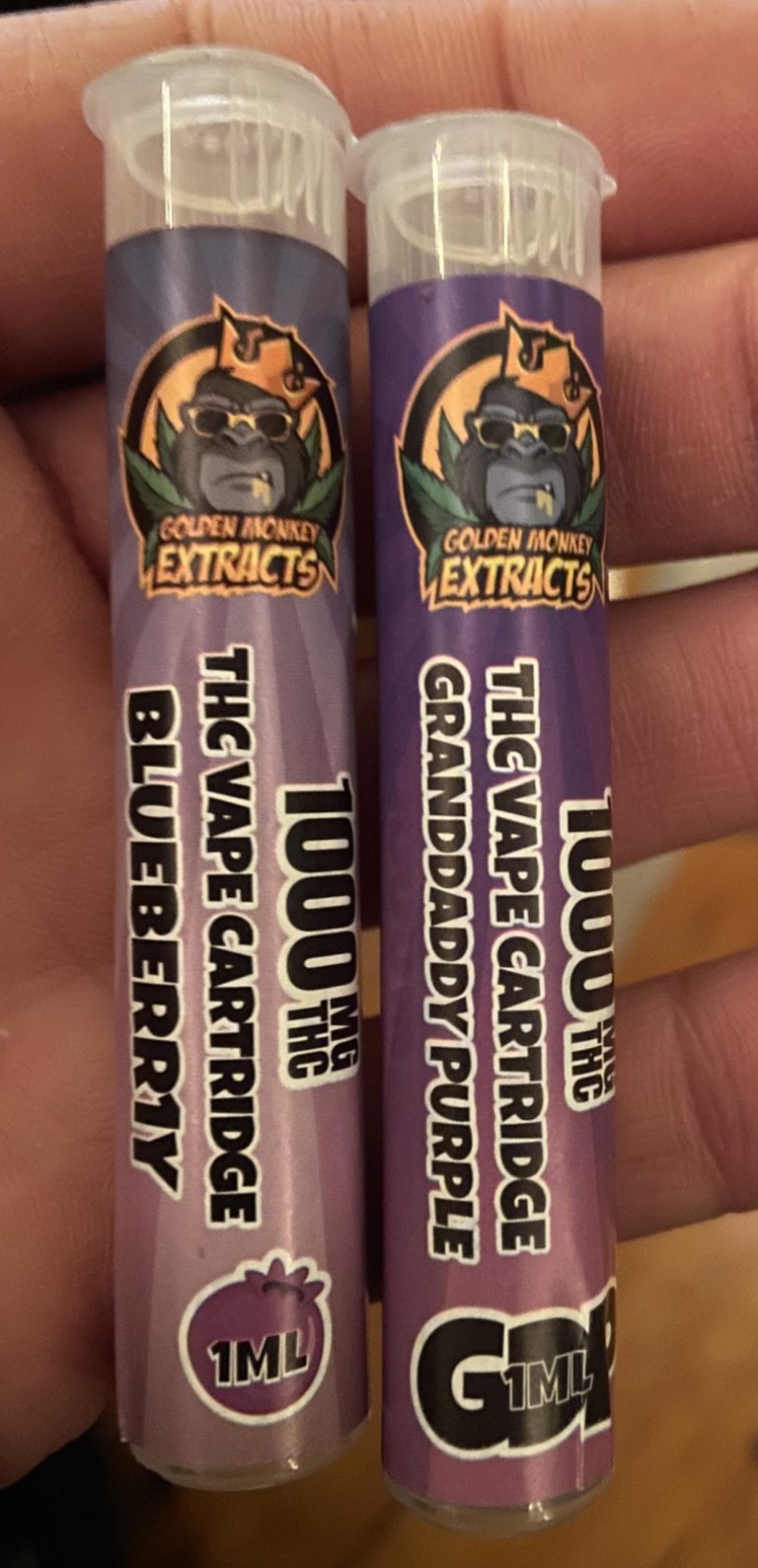 Golden Monkey Extracts Carts photo review