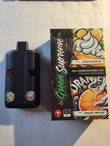 Green Supreme 6mL HTFSE Vape Pens photo review