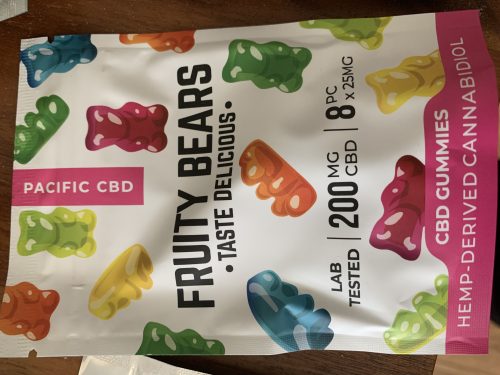 Pacific CBD Fruity Bears photo review