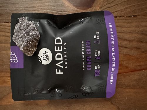 Faded Cannabis Co. Fruit Pack Gummies photo review