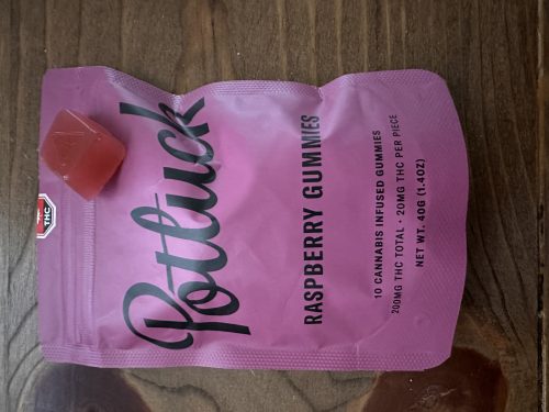 Potluck Raspberry Gummies photo review