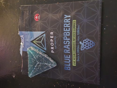 Proper Extracts Indica Blue Raspberry Gummies photo review