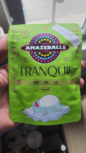 Amazeballs Sour Apple Tranquil Gummies photo review