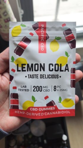 Pacific CBD Lemon Colas photo review