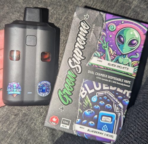 Green Supreme 6mL HTFSE Vape Pens photo review