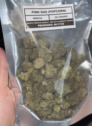 Click to view full screen Pink Gas (Popcorn) photo review