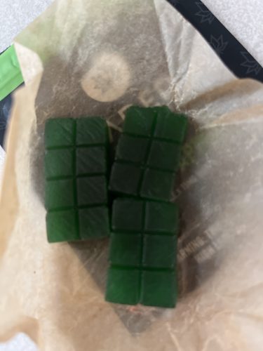 Click to view full screen Faded Cannabis Co. Green Apple Jelly Blocks photo review