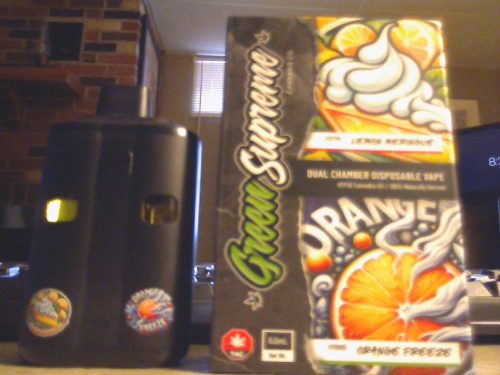 Green Supreme 6mL HTFSE Vape Pens photo review